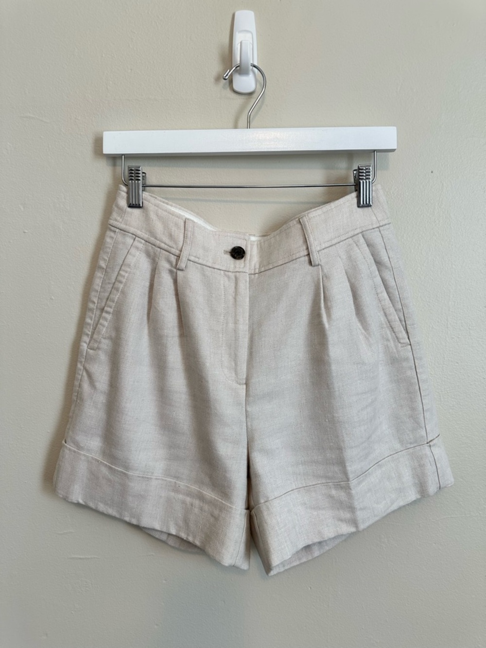 J. Crew Remi Short in Stretch Linen Blend